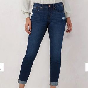 LC midrise cuffed skinny jeans